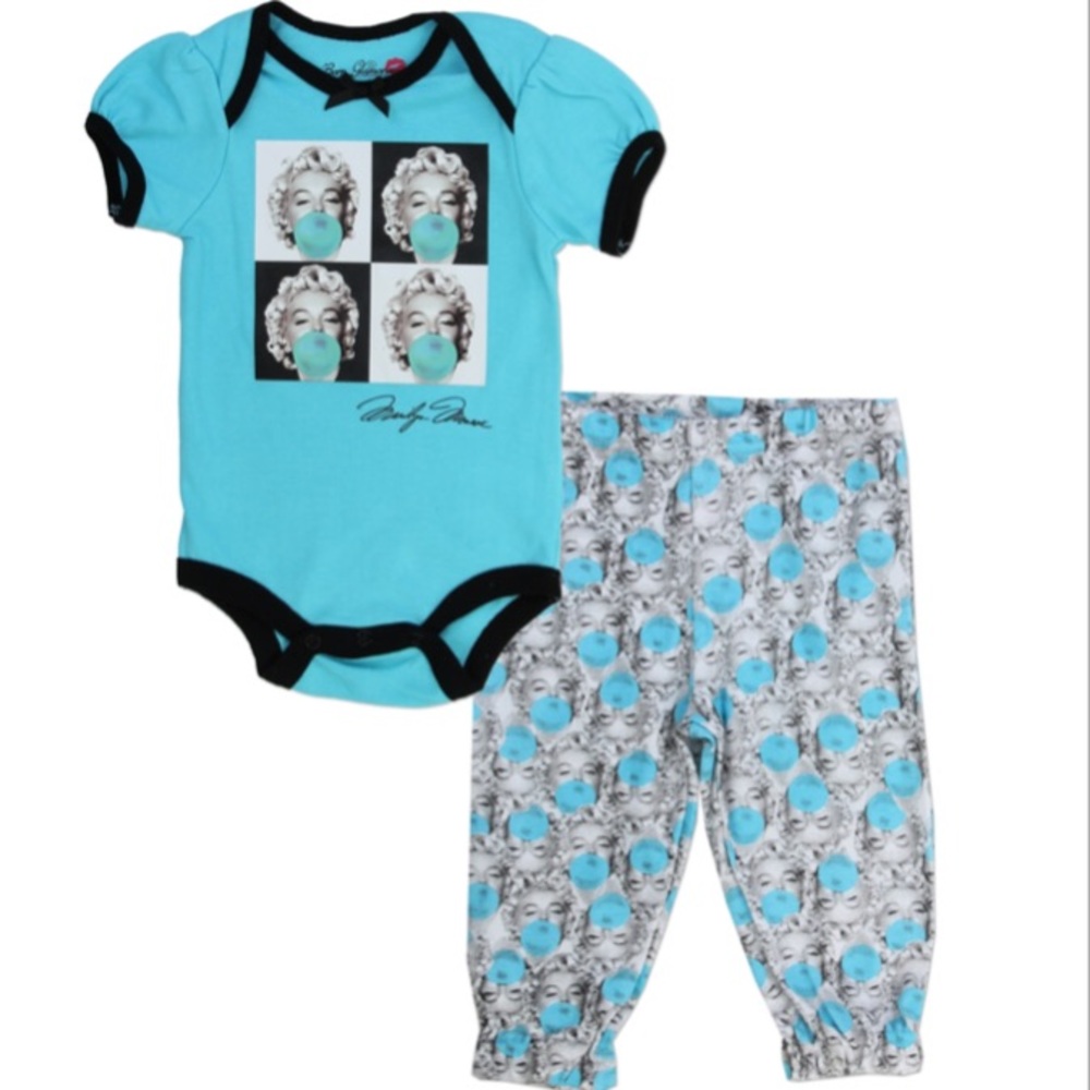 Marilyn Monroe 2 Piece Pants Set